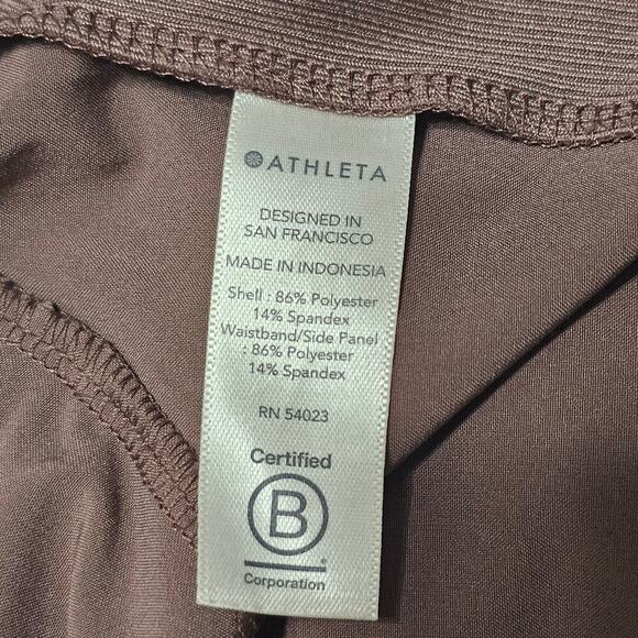 ATHLETA Mid-rise Brooklyn Ankle Pant Size Brown 10 - Picture 7 of 9